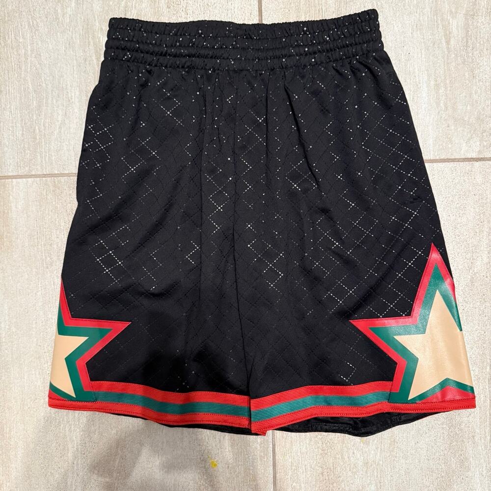 NEW MITCHELL & NESS NBA SWINGMAN ORLANDO MAGIC SHORTS SZ SMALL - 0180